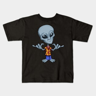 Aloha Alien Kids T-Shirt